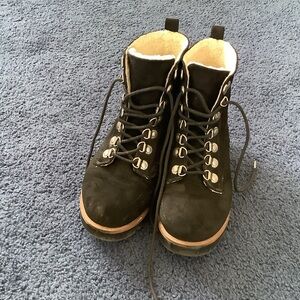 Cliffs by WHITE MOUNTAIN Black Ankle Boots